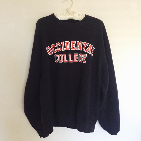 Occidental College Oversized Crewneck✨