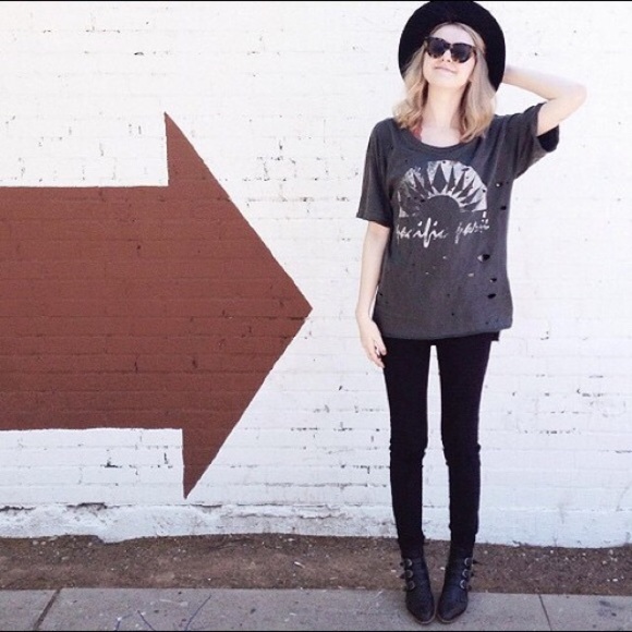 FP destroyed graphic boyfriend top