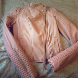 XSmall faux leather jacket.