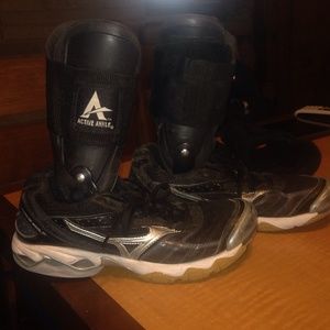 Two active ankle braces