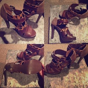 GORGEOUS Calvin Klein strapped heels