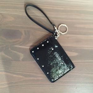 Coach wristlet with studs