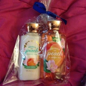 Bath and body works lotion and shower gel!