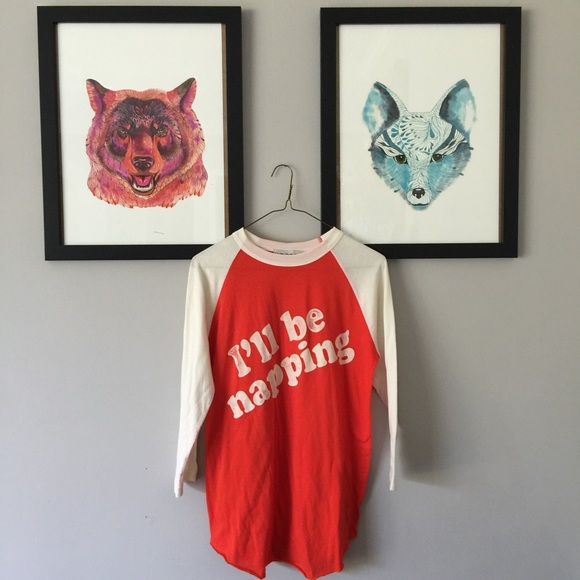 ‼️Make an Offer‼WF ️I'll Be Napping Baseball Top