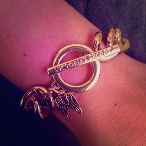 Victoria's Secret Gold Charm Bracelet