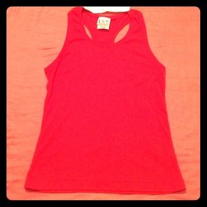 Racerback Red Cotton Tank