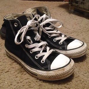 Black Hightop Converse