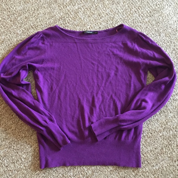 Purple sweater