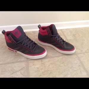 Adidas Pink and Grey Shoes LIKE NEW!!!