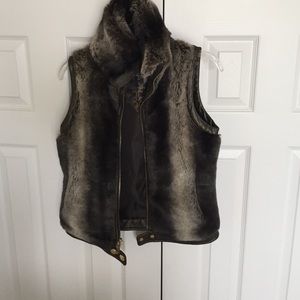 Faux fur winter vest Faux fur winter vest