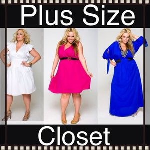 My closet is plus size friendly! Check it out!!