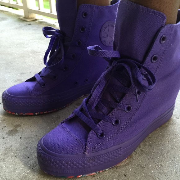 Purple Converse