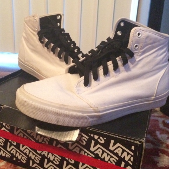 All white vans