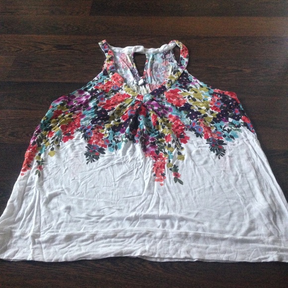 American eagle tank top floral