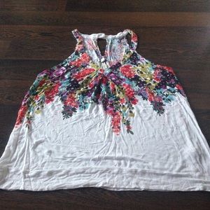 American eagle tank top floral