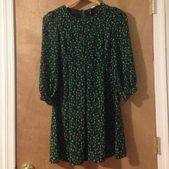 H&M long sleeved baby doll dress
