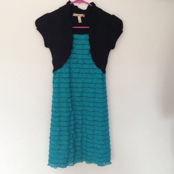 Party dress from Macy's size 8. Poly and spandex