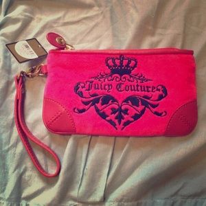 NWT Pink Juicy Couture Wristlet