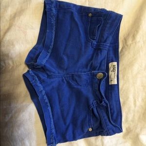 Electric Blue RSQ Size 1 Shorts