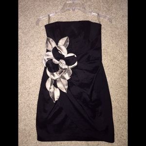 Caché black cocktail dress