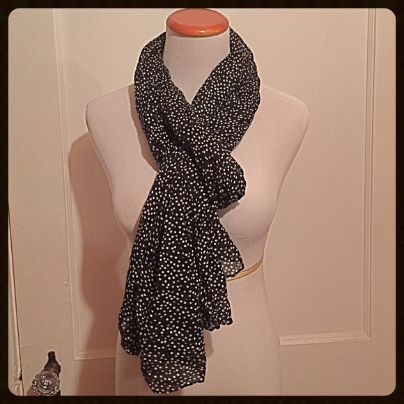 Polka Dot Scarf - Picture 1 of 2