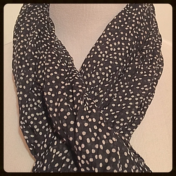 Polka Dot Scarf - Picture 2 of 2