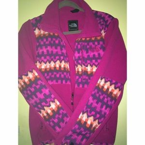 North Face Zip Up Fleece Jacket