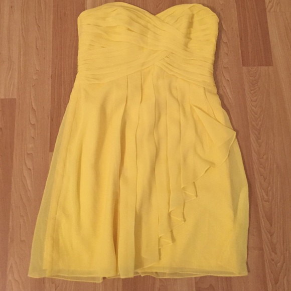 David's Bridal Knee length Dress