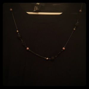 Lia Sophia beautiful black dress necklace
