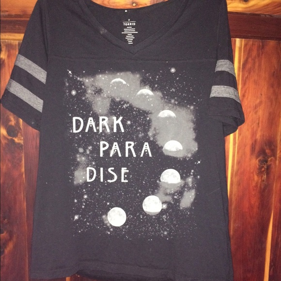 Torrid dark paradise shirt