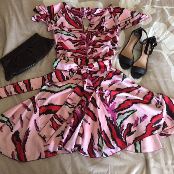 🎉SOLD🎉Zac Posen for Target Animal Print Dress - Picture 2 of 4