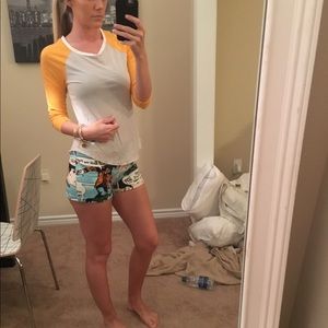 Baseball Tee & Shorts Outfit