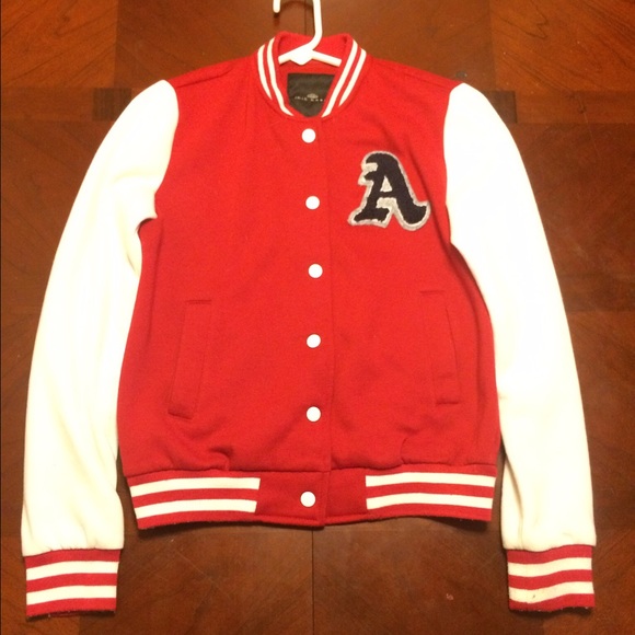 Red & white letterman