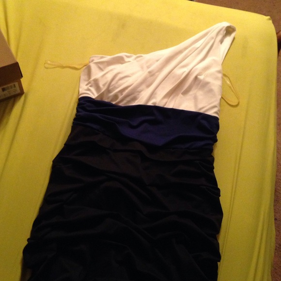 one shoulder tight fitting homecoming dress