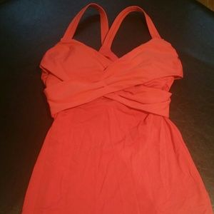 Lululemon Wrap it up tank size 8