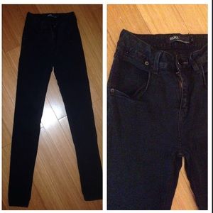 Urban outfitters HIGH waisted black jeans