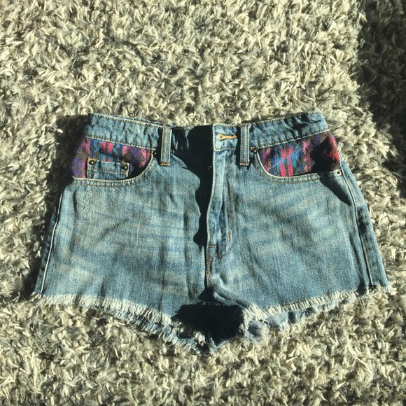 High rise BDG Jean Shorts