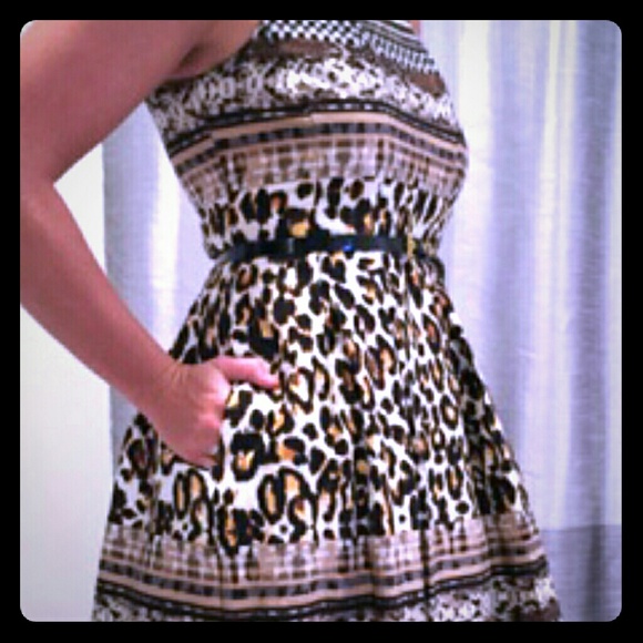 Beautiful Animal Print Dress