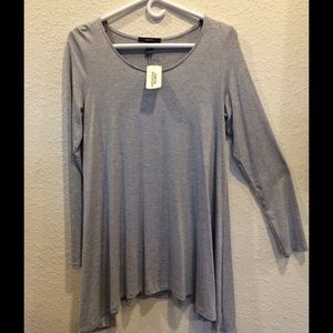 Forever 21 Grey Contemporary Top