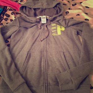 Gray full zip up. From spring 2015. BUNDLE