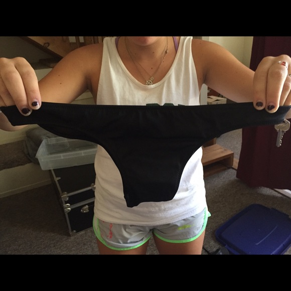 Black cheeky bottoms