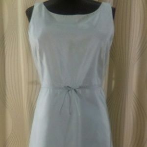 J Crew dress 100% silk powder blue
