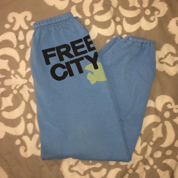Free City Blue Sweatpants