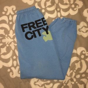Free City Blue Sweatpants