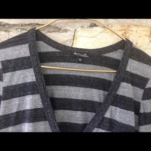 Nollie Sweaters - PacSun nollie grey striped cardigan. Size xs Nollie Sweaters - PacSun nollie grey striped cardigan. Size xs
