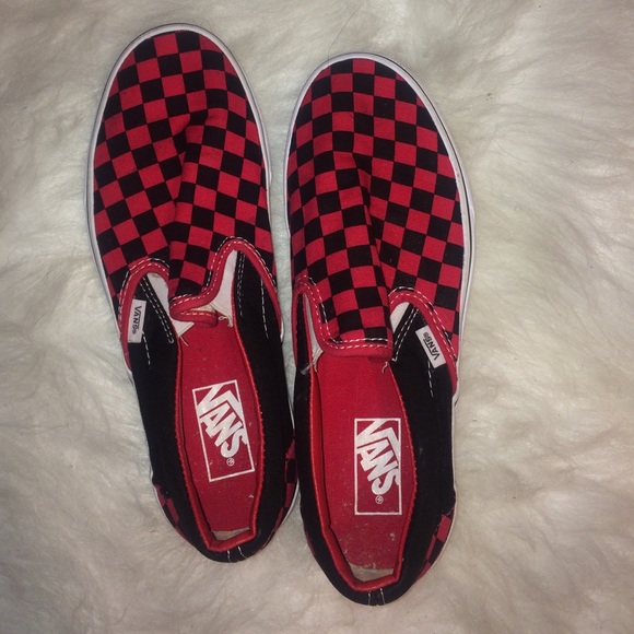 Checkered Vans