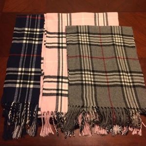 3 scarves