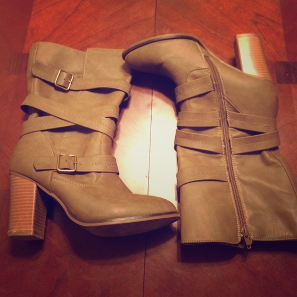 Tan boots