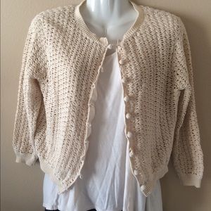 🛍 Authentic Silver Lake Beige Cardigan