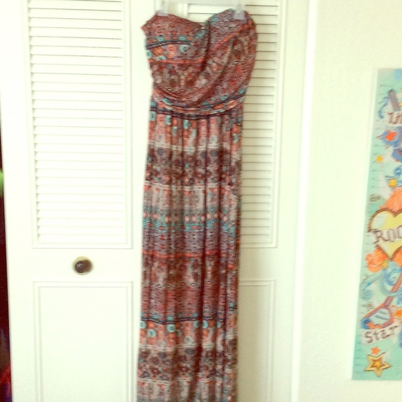 Sweetheart maxi dress